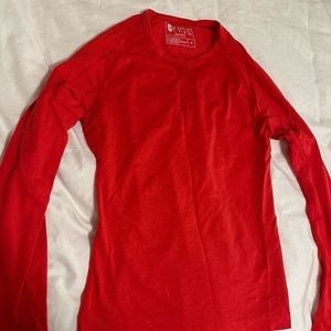 FIGS Salta Underscrub in Hot Coral